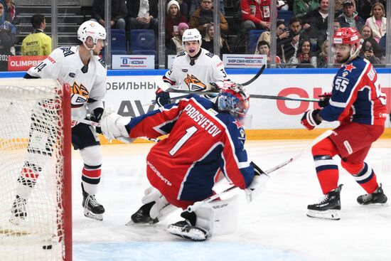 Russia Ice Hockey Kontinental League CSKA - Metallurg