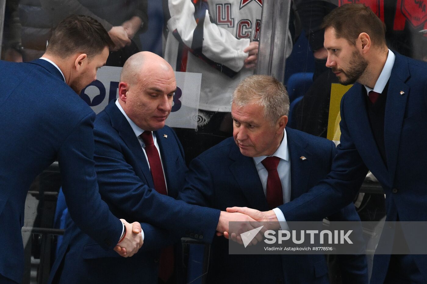 Russia Ice Hockey Kontinental League CSKA - Metallurg