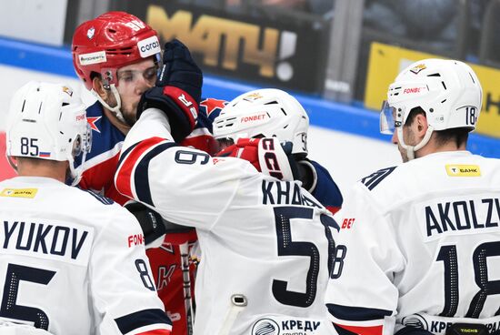 Russia Ice Hockey Kontinental League CSKA - Metallurg