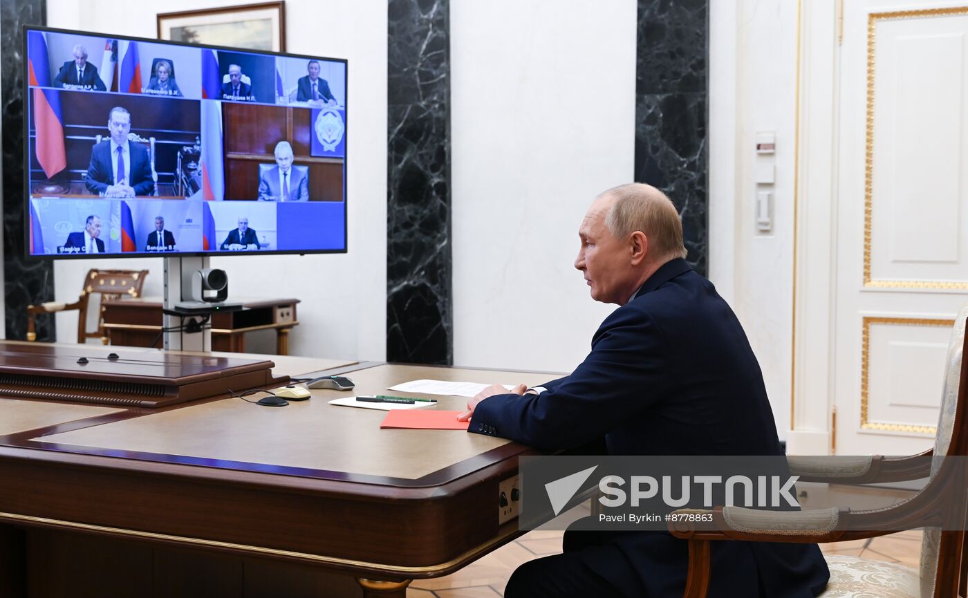 Russia Putin Security Council
