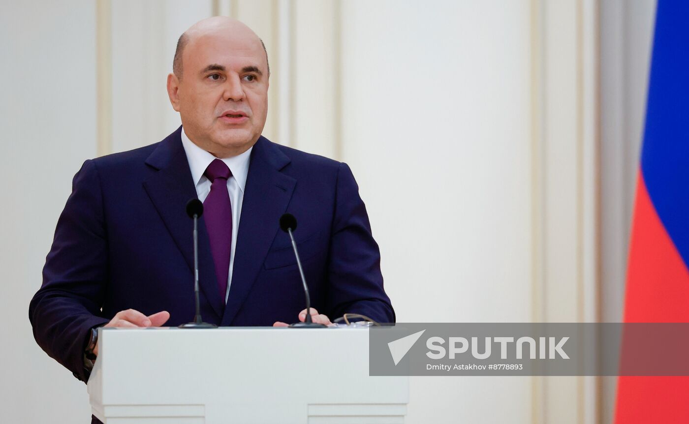 Russia Mishustin Government Education Awards