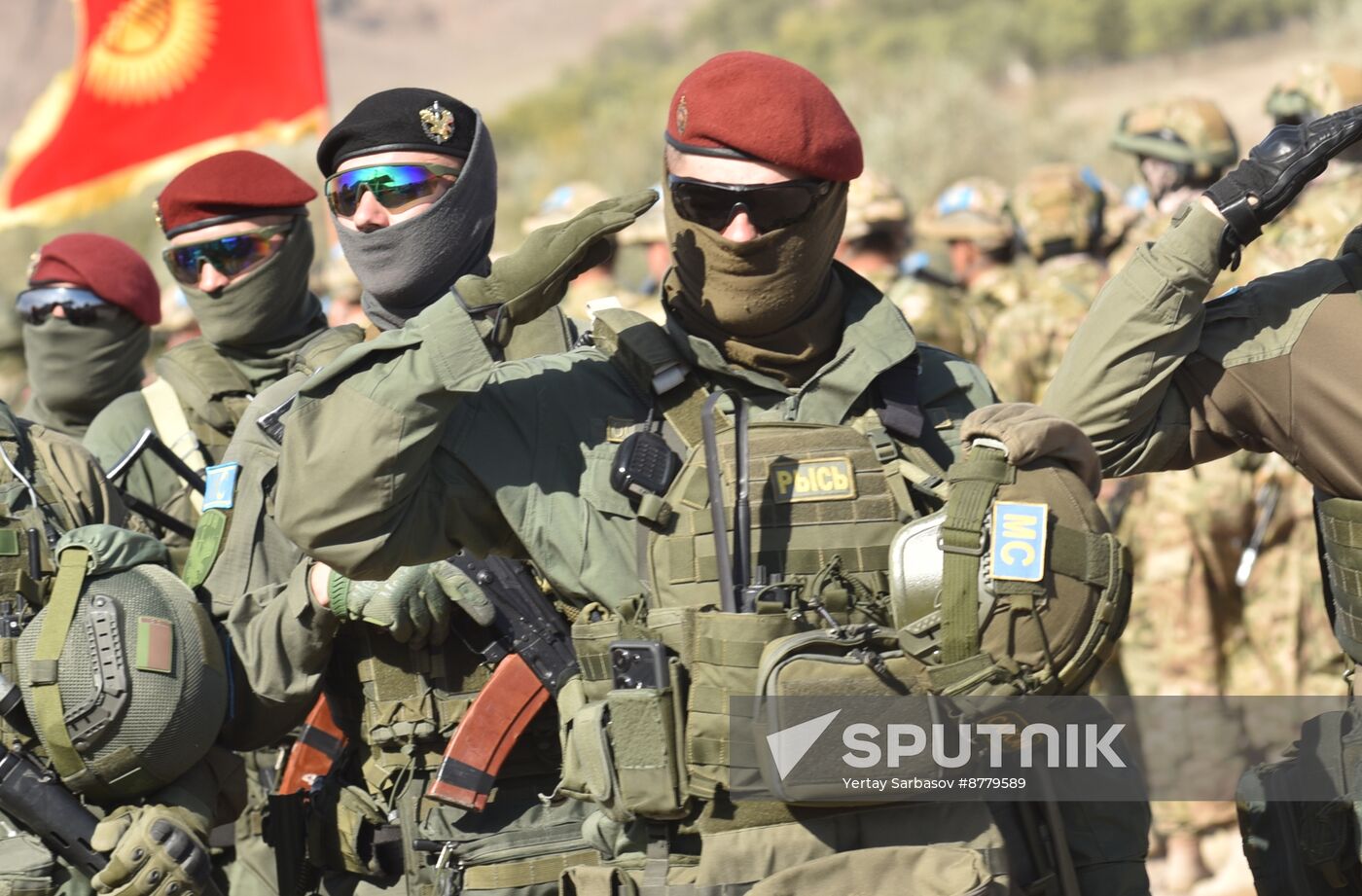 Kazakhstan CSTO Drills