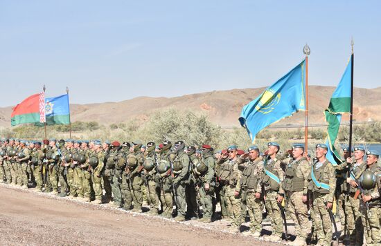 Kazakhstan CSTO Drills