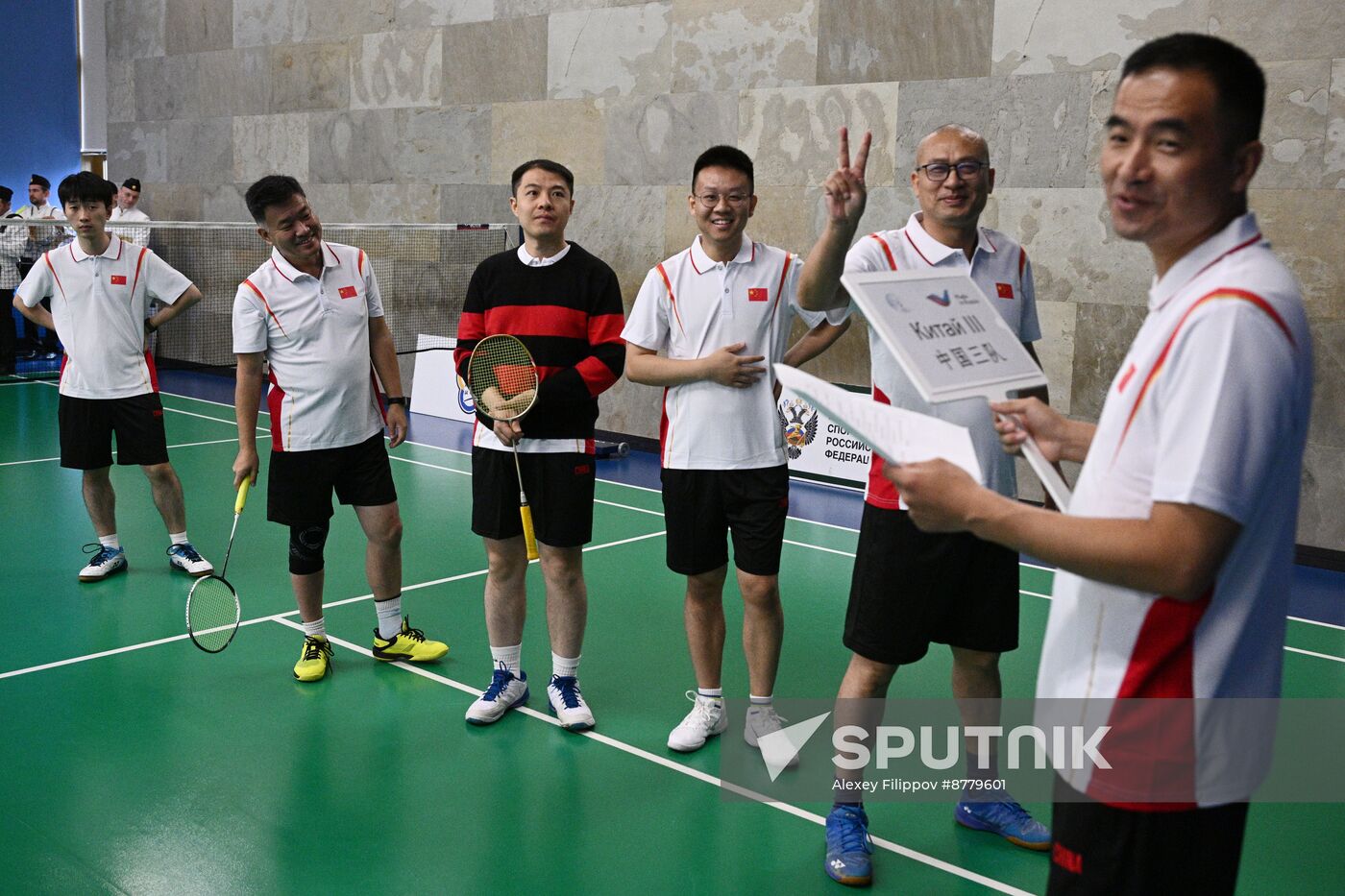Russia China Badminton Friendly Tournament