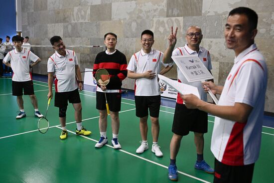 Russia China Badminton Friendly Tournament