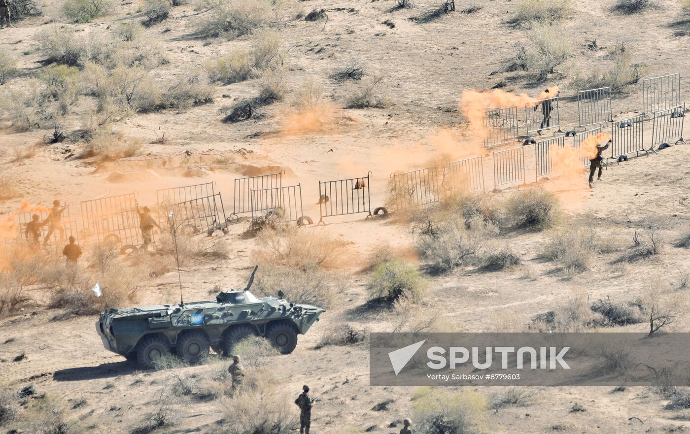 Kazakhstan CSTO Drills