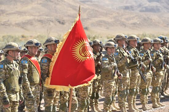 Kazakhstan CSTO Drills