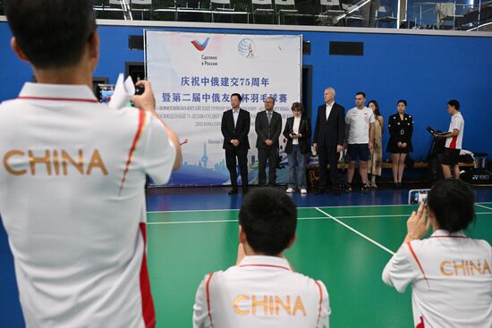 Russia China Badminton Friendly Tournament