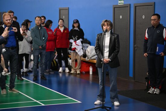 Russia China Badminton Friendly Tournament
