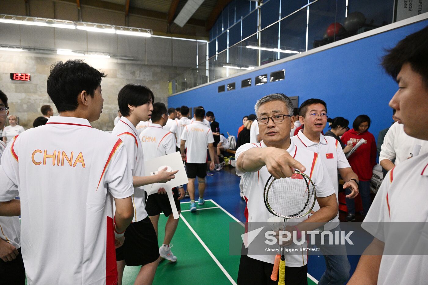 Russia China Badminton Friendly Tournament