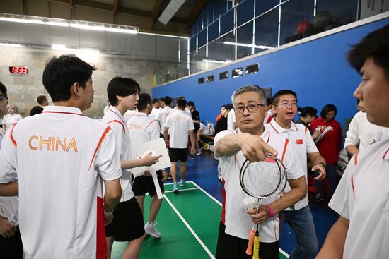 Russia China Badminton Friendly Tournament