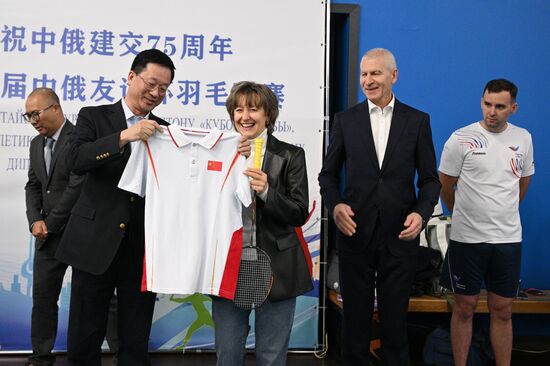 Russia China Badminton Friendly Tournament