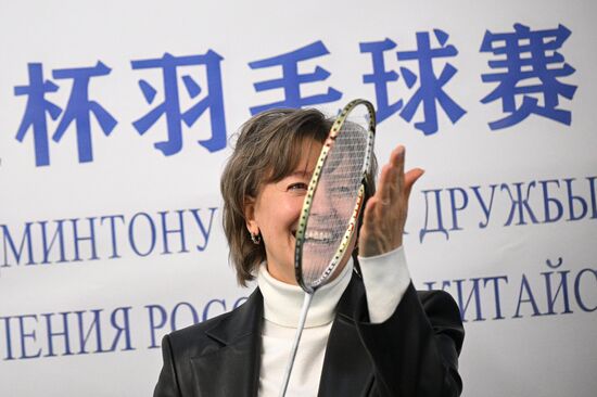 Russia China Badminton Friendly Tournament