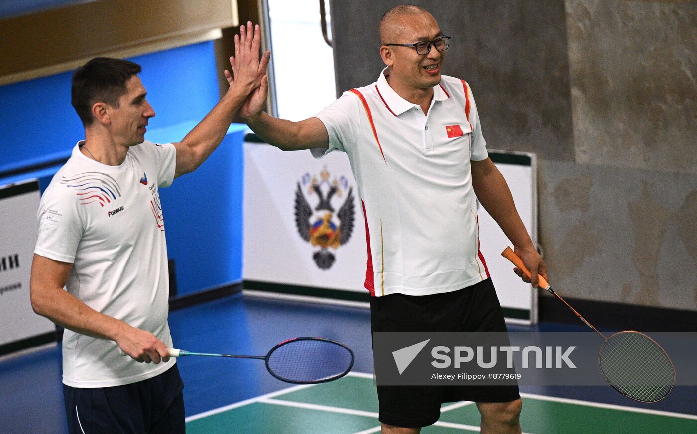 Russia China Badminton Friendly Tournament
