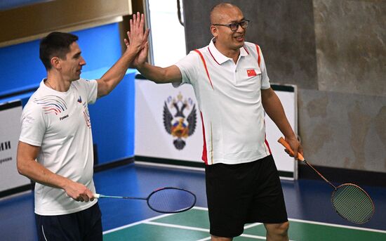 Russia China Badminton Friendly Tournament