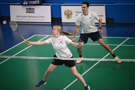 Russia China Badminton Friendly Tournament
