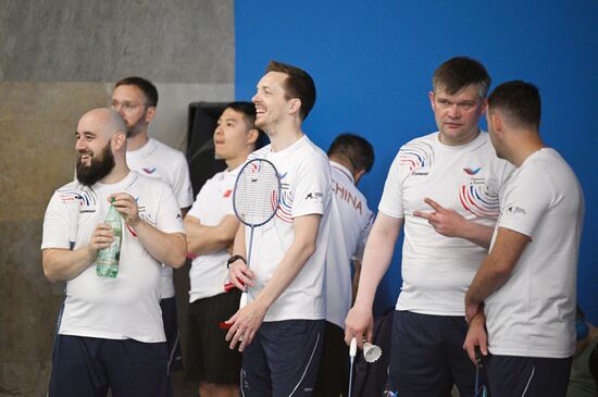 Russia China Badminton Friendly Tournament
