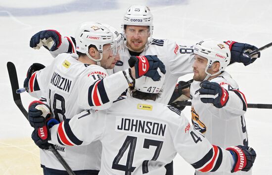 Russia Ice Hockey Kontinental League Spartak - Metallurg