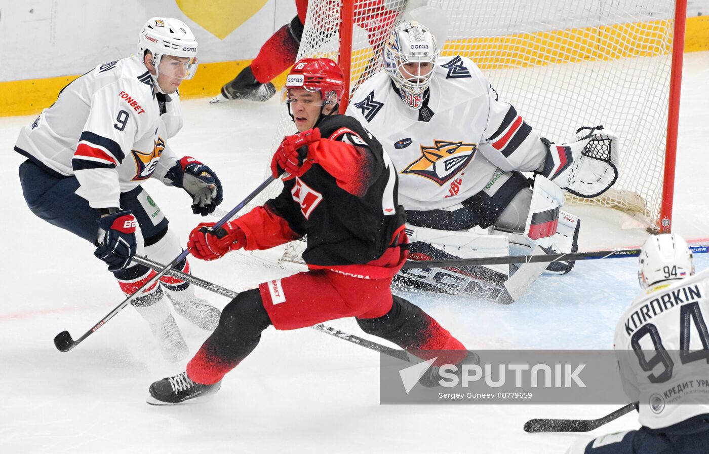 Russia Ice Hockey Kontinental League Spartak - Metallurg