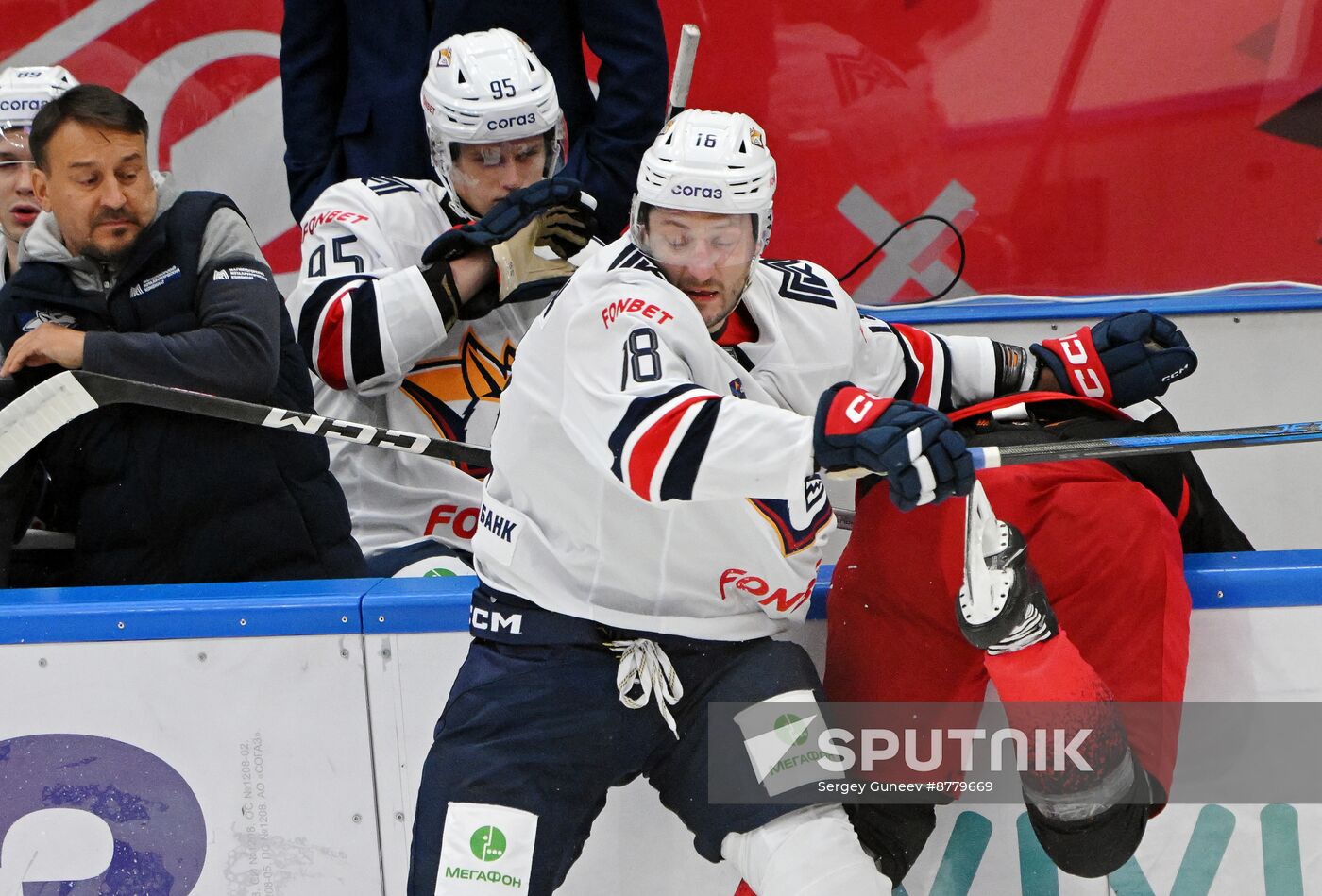 Russia Ice Hockey Kontinental League Spartak - Metallurg