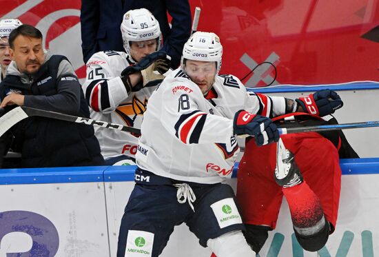 Russia Ice Hockey Kontinental League Spartak - Metallurg