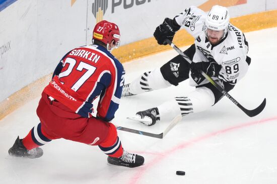 Russia Ice Hockey Kontinental League CSKA - Traktor
