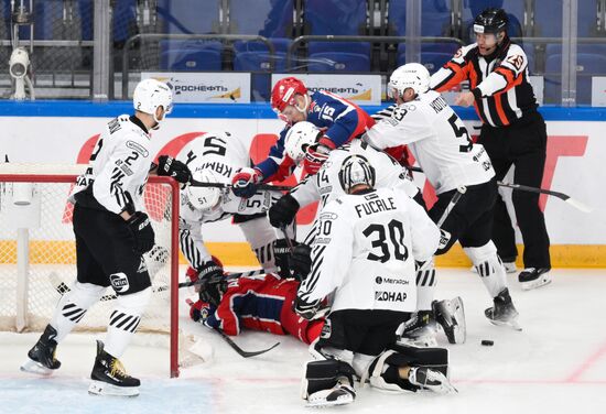 Russia Ice Hockey Kontinental League CSKA - Traktor