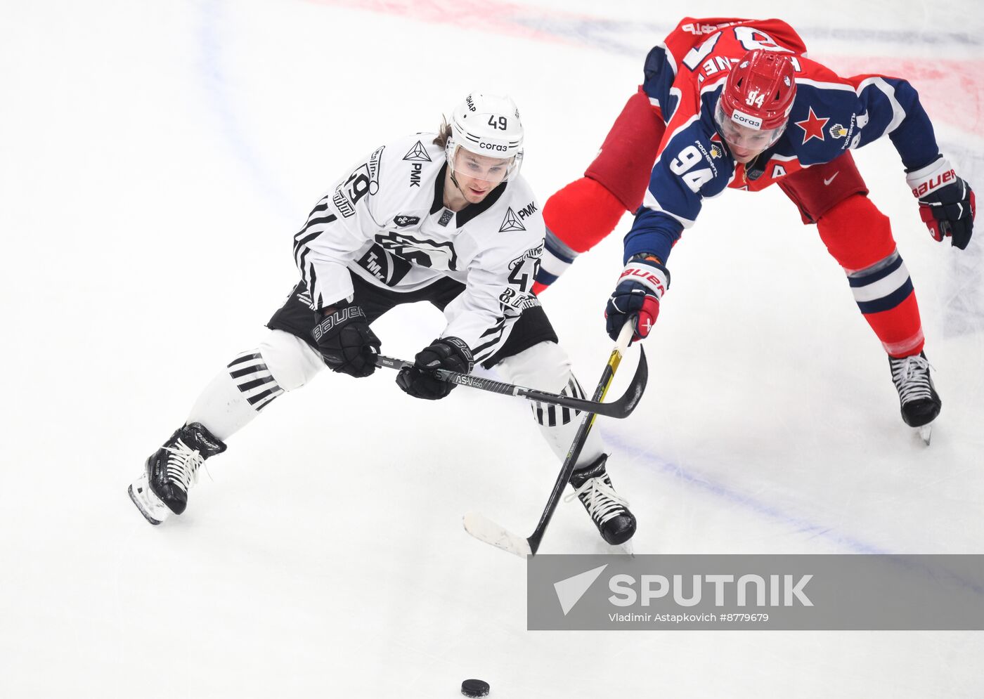 Russia Ice Hockey Kontinental League CSKA - Traktor