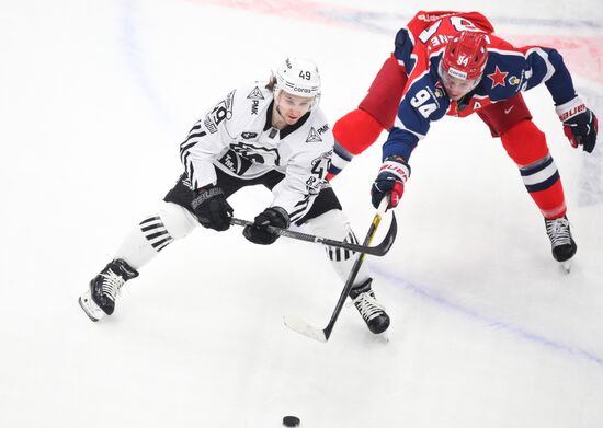 Russia Ice Hockey Kontinental League CSKA - Traktor