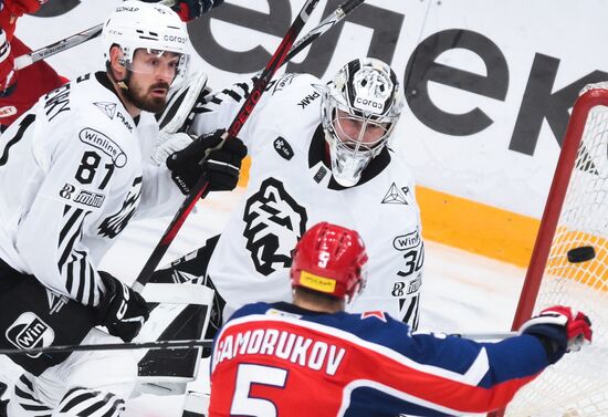 Russia Ice Hockey Kontinental League CSKA - Traktor