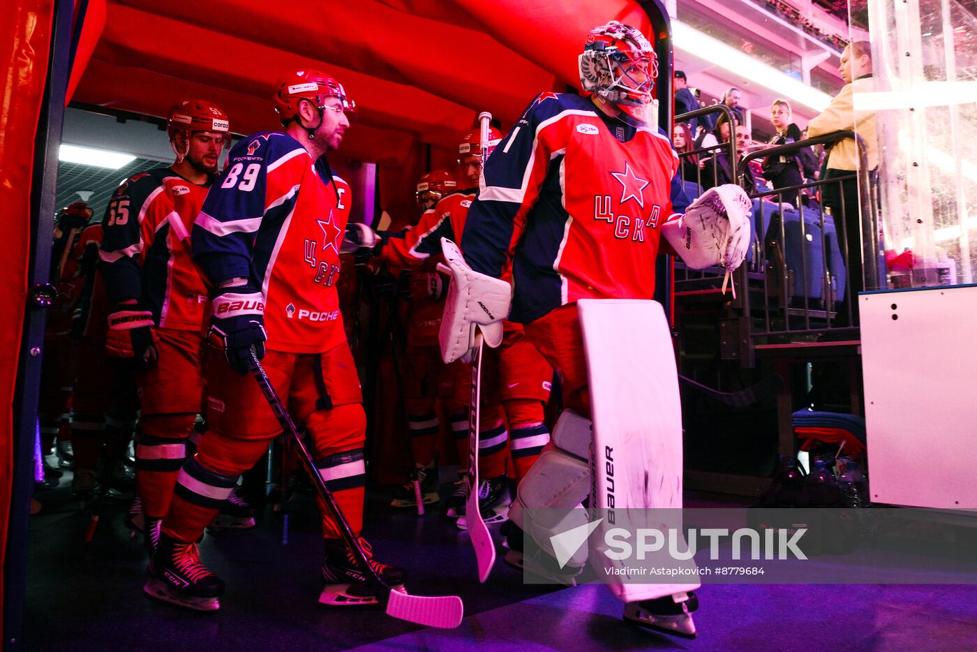Russia Ice Hockey Kontinental League CSKA - Traktor