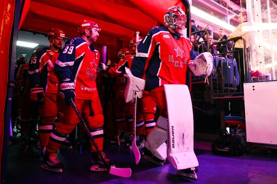 Russia Ice Hockey Kontinental League CSKA - Traktor