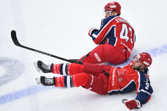 Russia Ice Hockey Kontinental League CSKA - Traktor