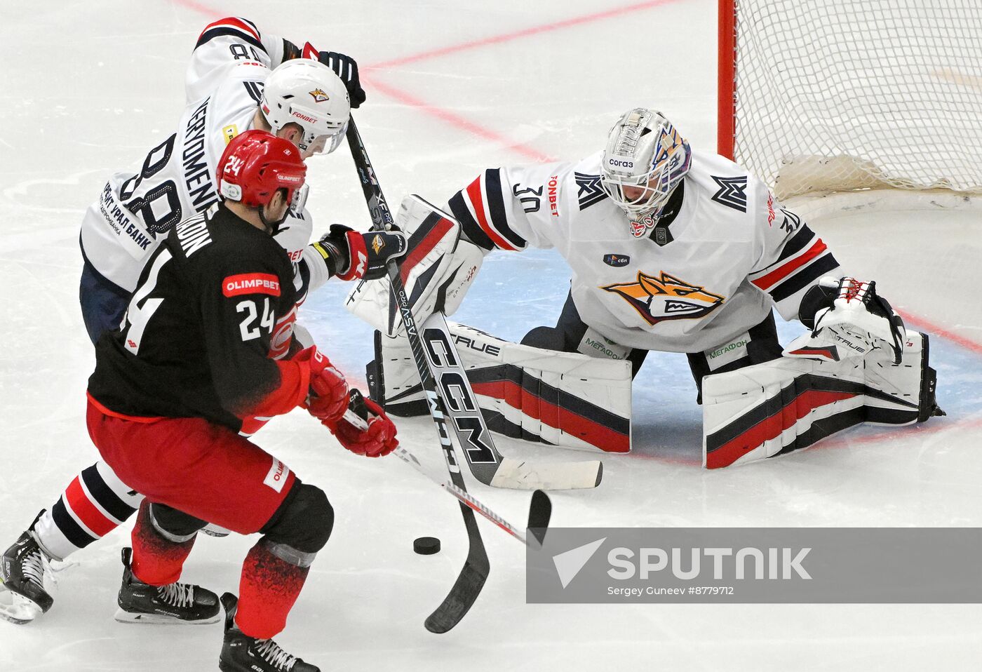 Russia Ice Hockey Kontinental League Spartak - Metallurg