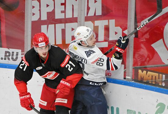 Russia Ice Hockey Kontinental League Spartak - Metallurg