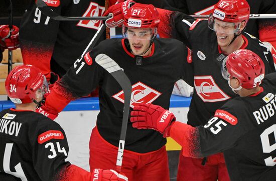 Russia Ice Hockey Kontinental League Spartak - Metallurg