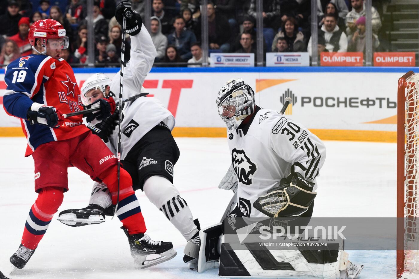Russia Ice Hockey Kontinental League CSKA - Traktor