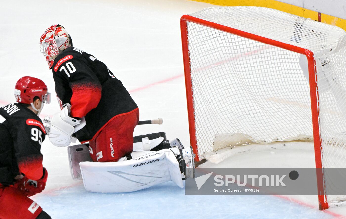 Russia Ice Hockey Kontinental League Spartak - Metallurg