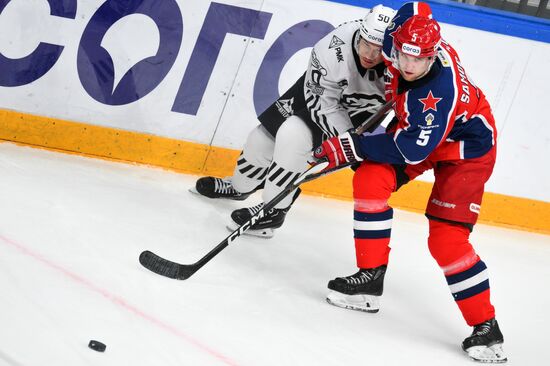 Russia Ice Hockey Kontinental League CSKA - Traktor