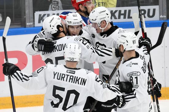 Russia Ice Hockey Kontinental League CSKA - Traktor
