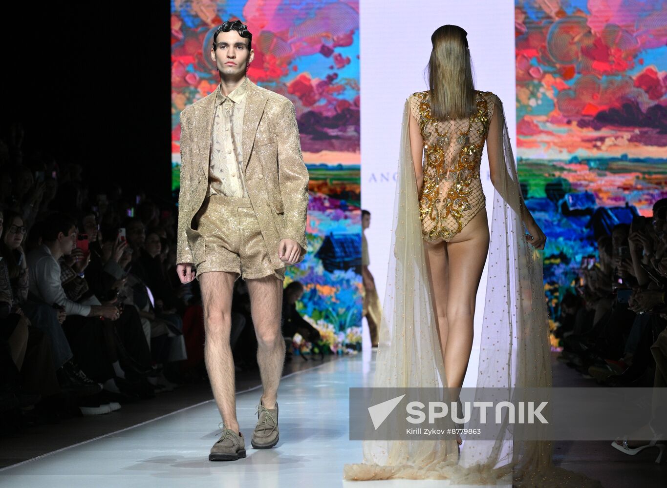 Russia Moscow Fashion Week