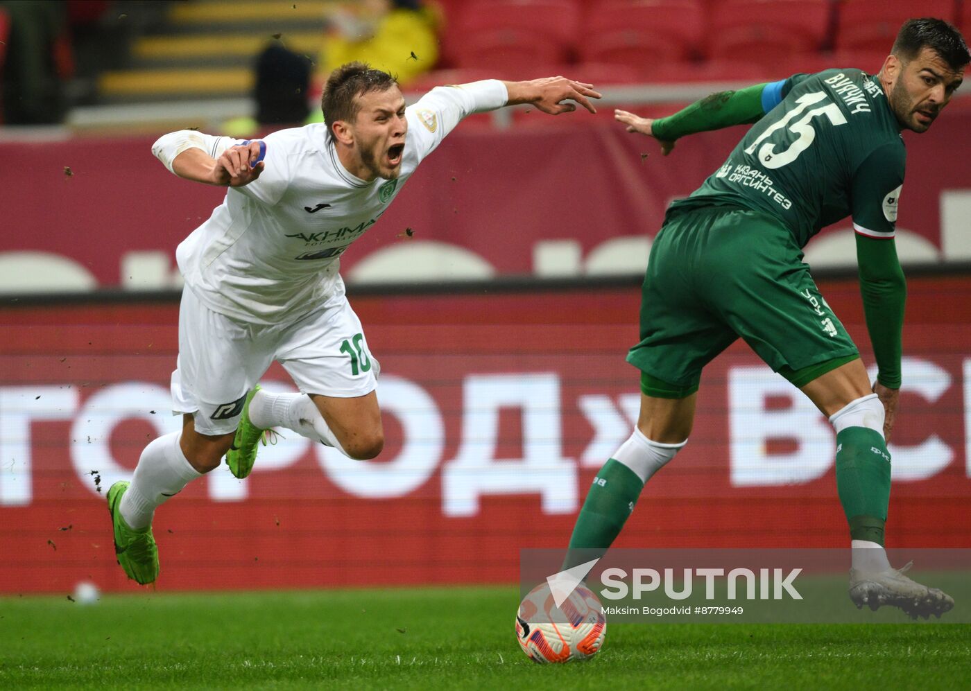 Russia Soccer Premier-League Rubin - Akhmat