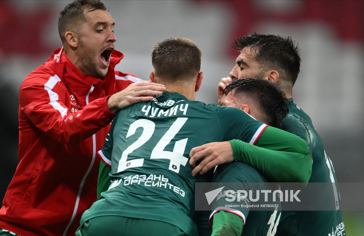 Russia Soccer Premier-League Rubin - Akhmat