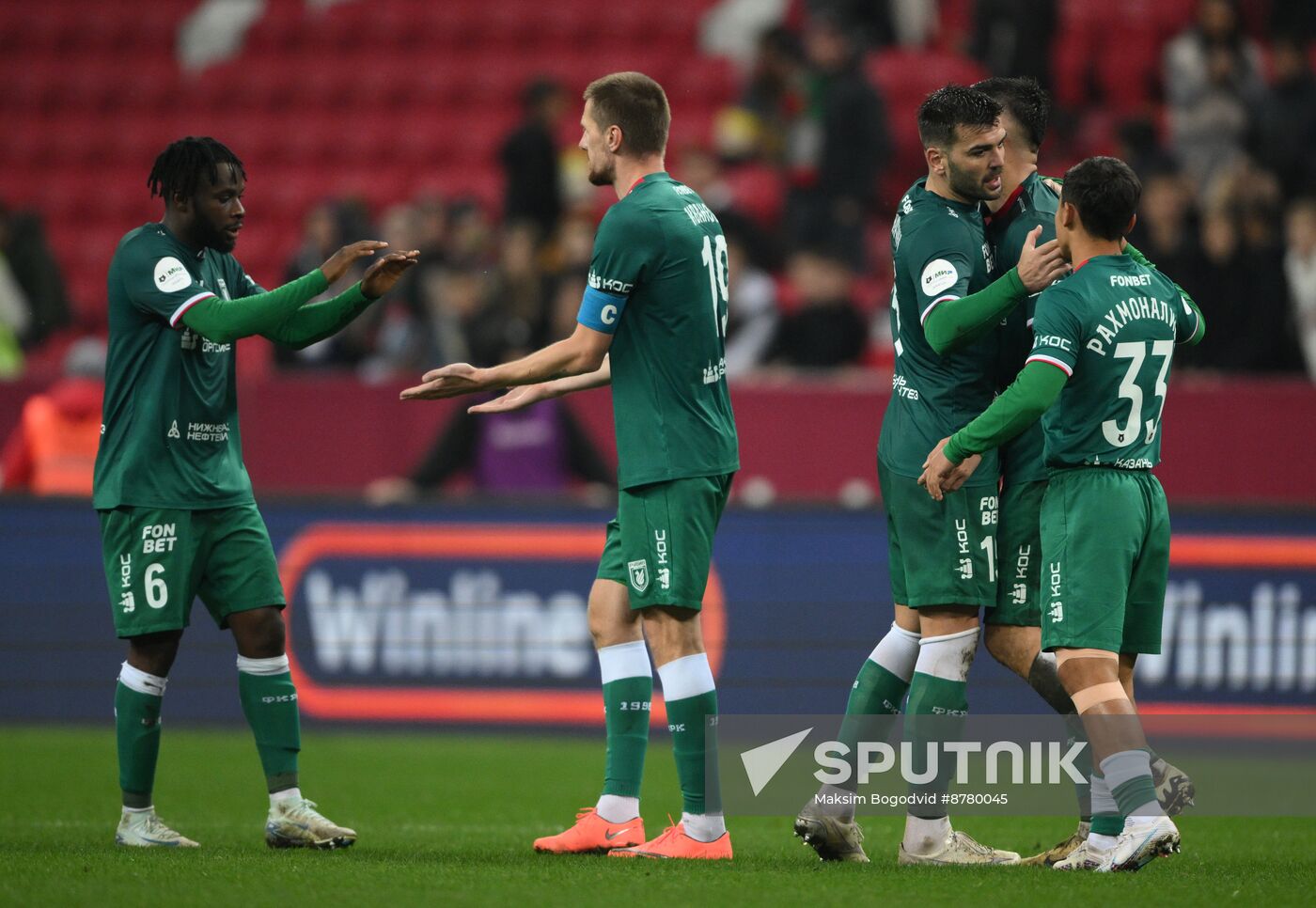 Russia Soccer Premier-League Rubin - Akhmat