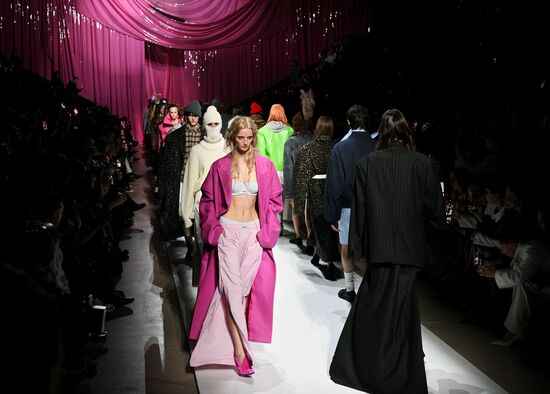 Russia Moscow Fashion Week