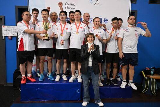 Russia China Badminton Friendly Tournament