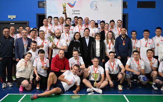 Russia China Badminton Friendly Tournament