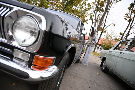 Russia Retro Cars Exhibition