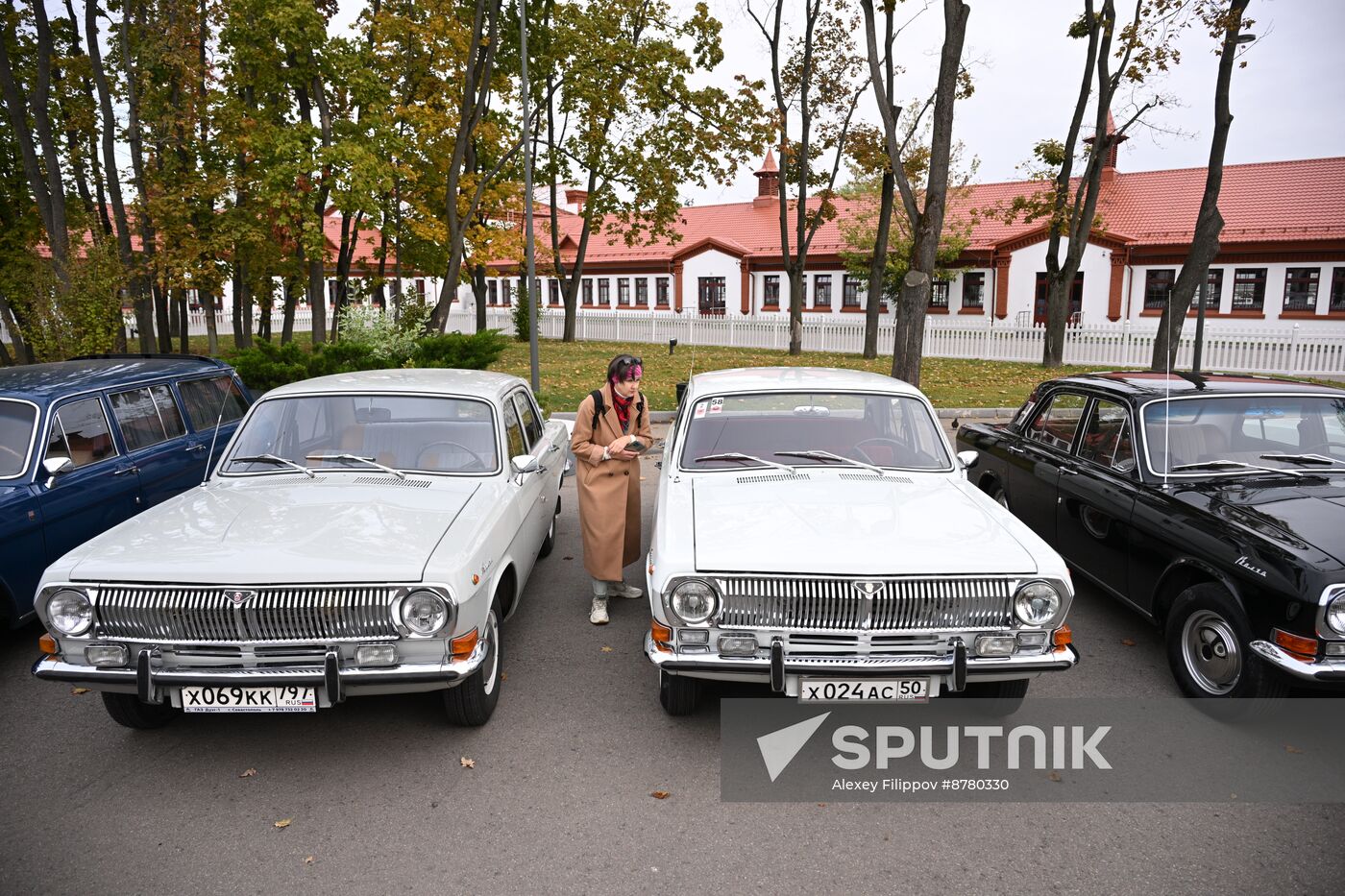 Russia Retro Cars Exhibition