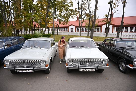 Russia Retro Cars Exhibition